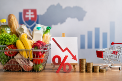 Pokles inflácie na Slovensku