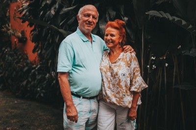Seniorsky manželský pár